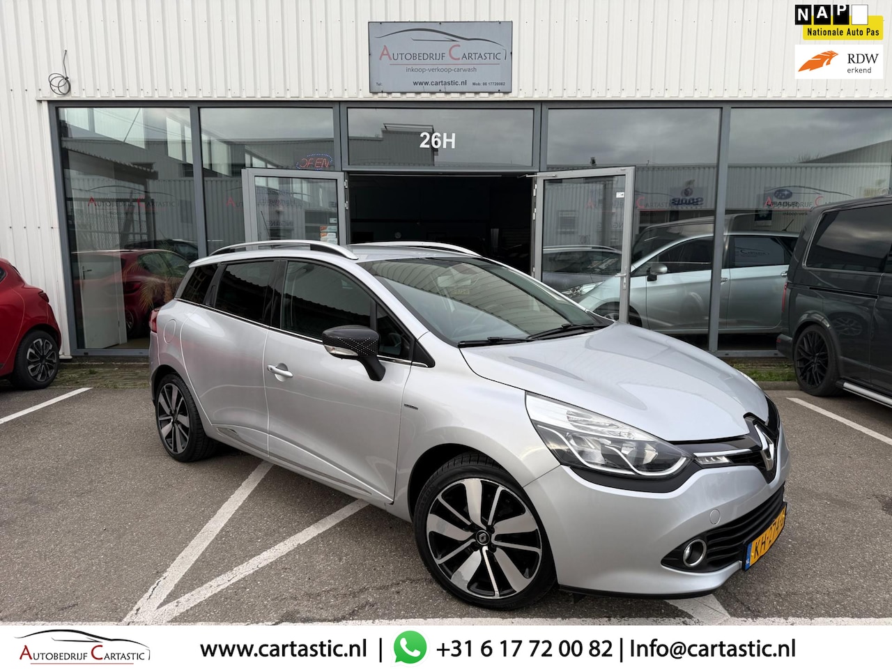 Renault Clio Estate - 0.9 TCe Iconic BTW | KEYLESS | NAVI | CRUISE | CAMERA | PDC | CLIMA | PREMIUM AUDIO | NAP - AutoWereld.nl