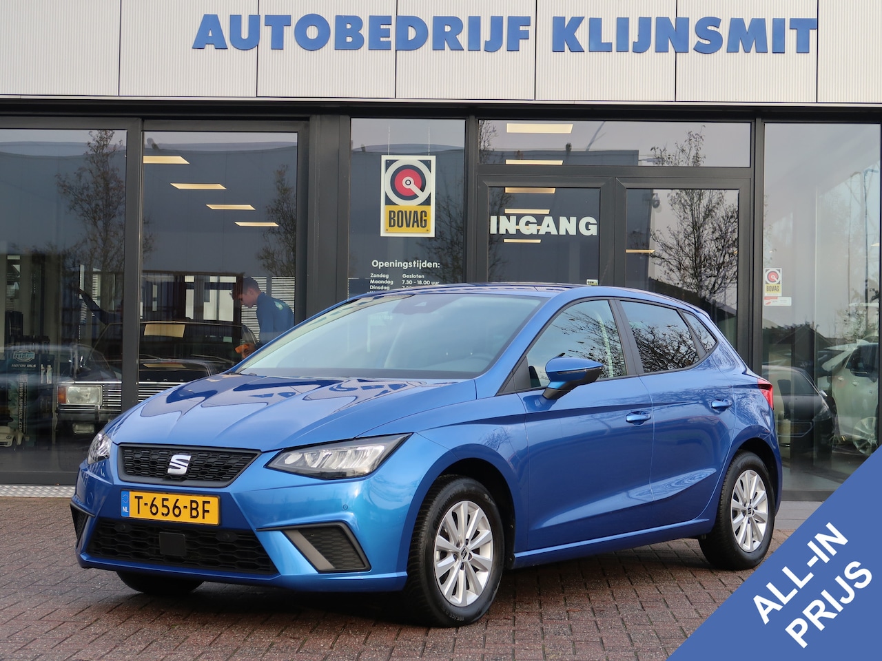 SEAT Ibiza - 1.0 TSI Style Business Connect | Stoelverw | Led | Parkeersensoren | Digi-Cockpit | Naviga - AutoWereld.nl