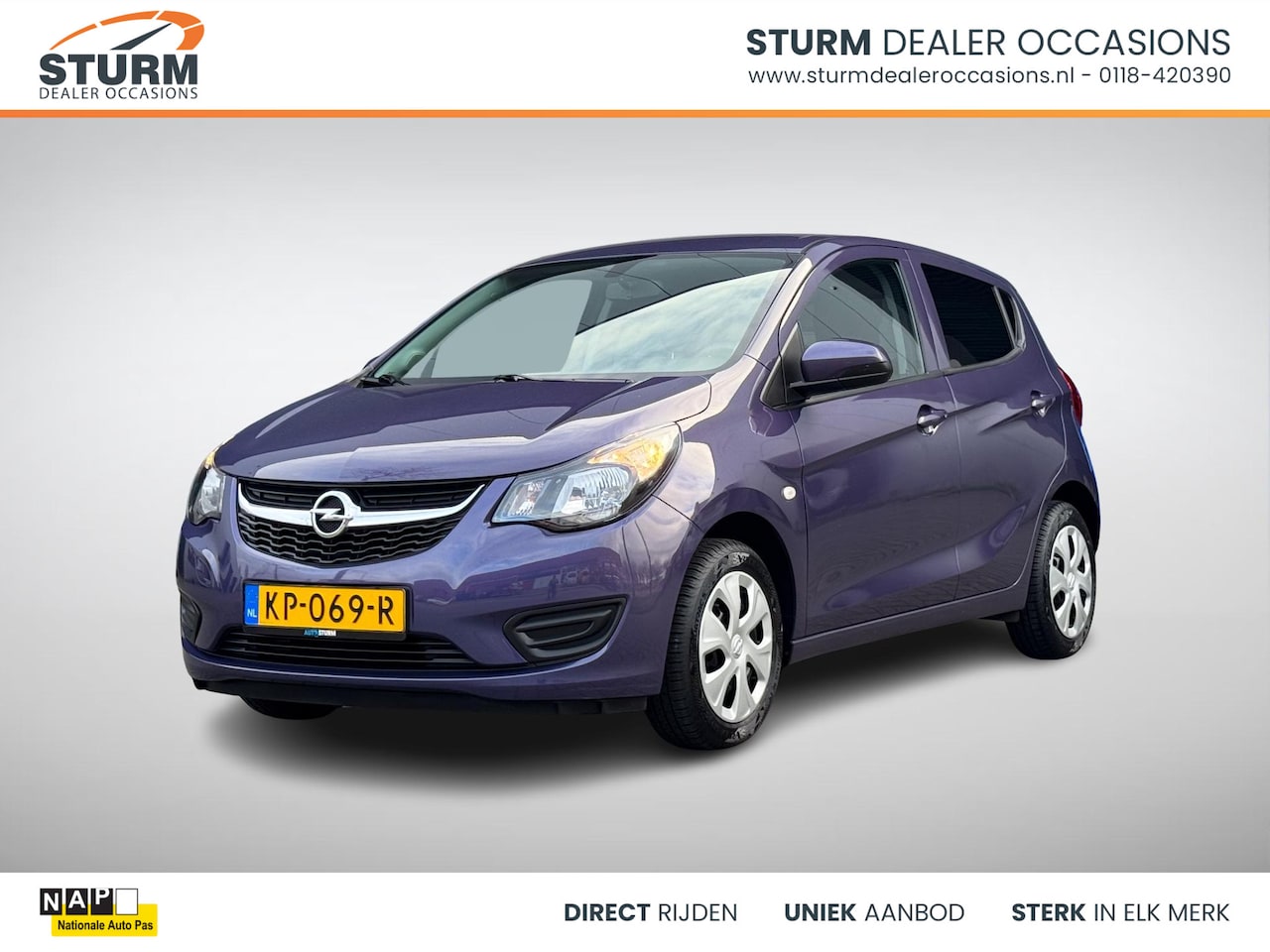 Opel Karl - 1.0 ecoFLEX Edition Comfort Pack Automaat NL-Auto! - AutoWereld.nl