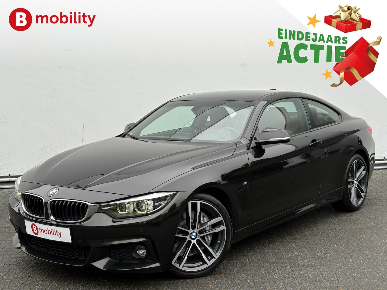 BMW 4-serie Coupé - 440i High Executive M-Sport INDIVIDUAL CITRIN Apple CarPlay | Elektrische Stoelen | Hifi A - AutoWereld.nl