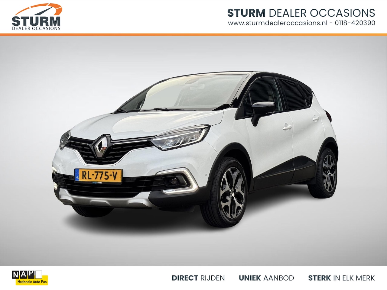 Renault Captur - 1.2 TCe Intens Automaat NL-Auto incl. Trekhaak! - AutoWereld.nl