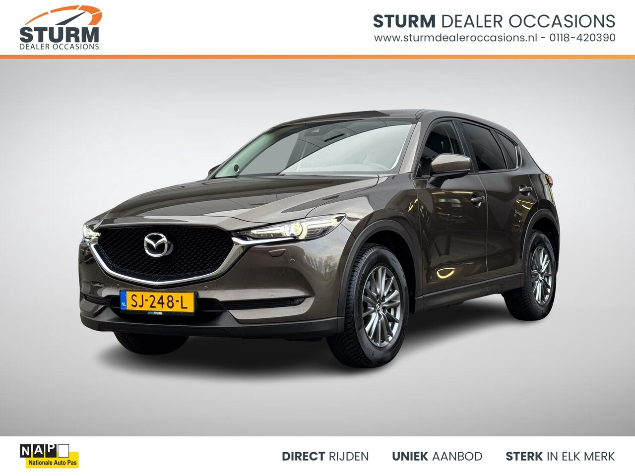 Mazda CX-5 - 2.0 SkyActiv-G 165 Skylease GT NL-Auto incl. Afneembare Trekhaak! - AutoWereld.nl