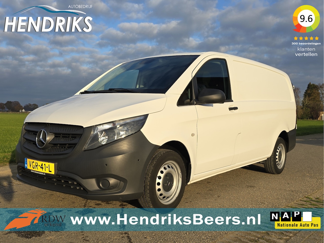 Mercedes-Benz Vito - 114 CDI L2 H1 140 Pk - Euro 6 - Airco - Cruise Control - AutoWereld.nl
