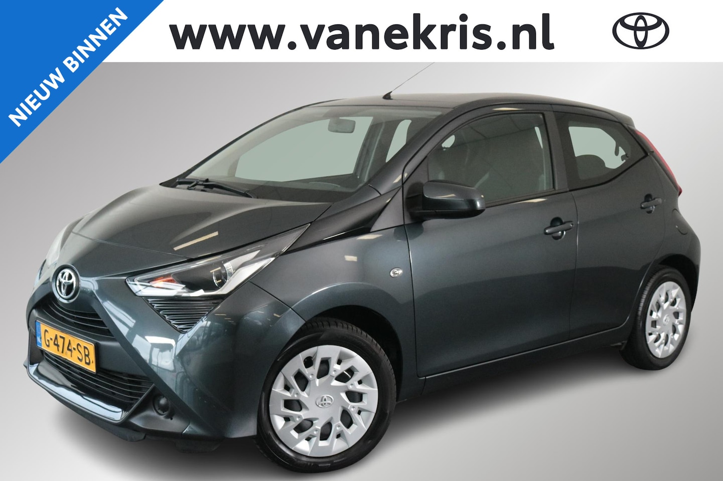 Toyota Aygo - 1.0 VVT-i x-play limited 1.0 VVT-i X-Play limited, Carplay - AutoWereld.nl