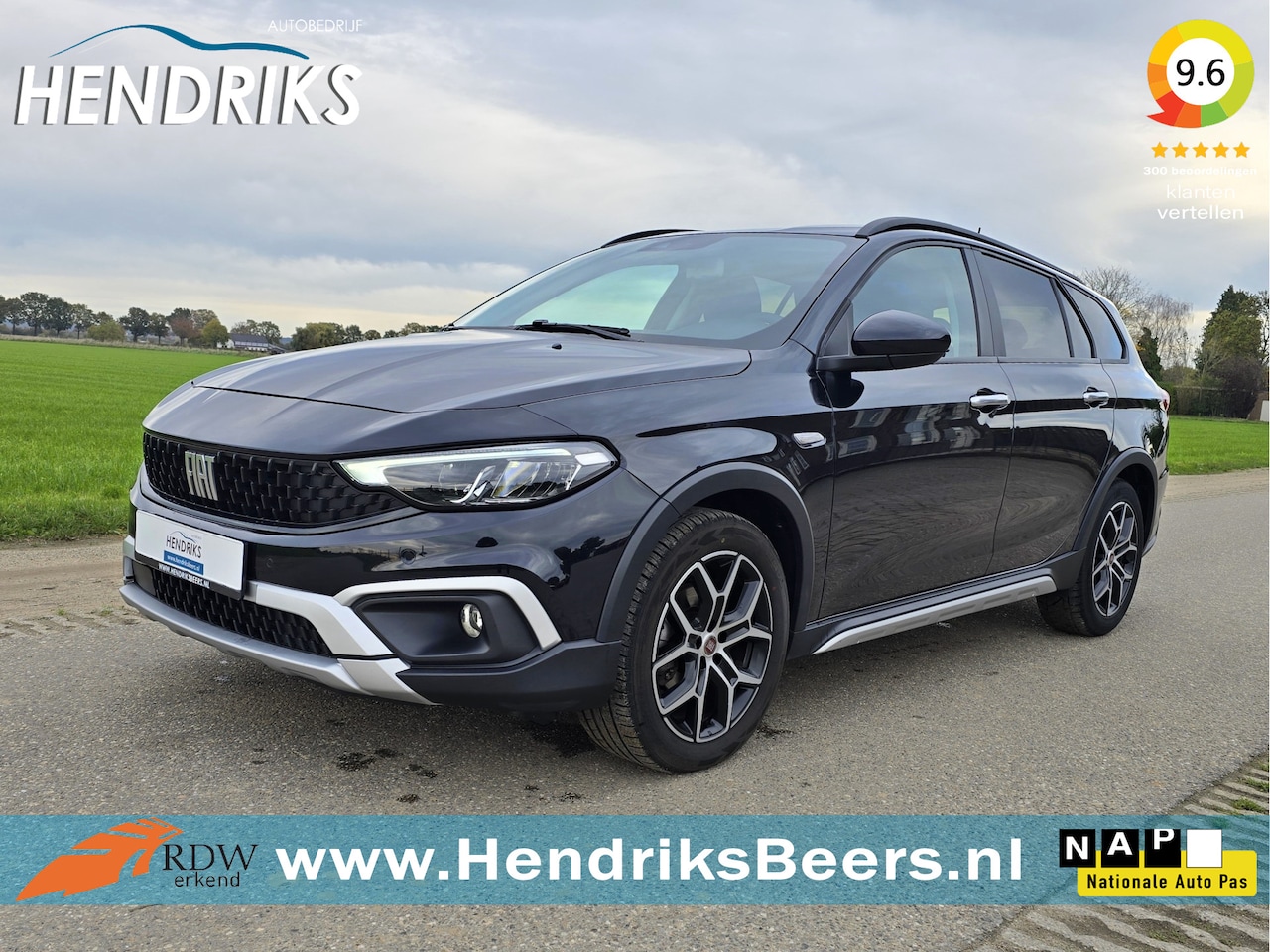 Fiat Tipo Stationwagon - Cross 1.5 Hybrid - AUTOMAAT - 130 Pk - Euro 6 - Navi - ParkeerCamera - AutoWereld.nl