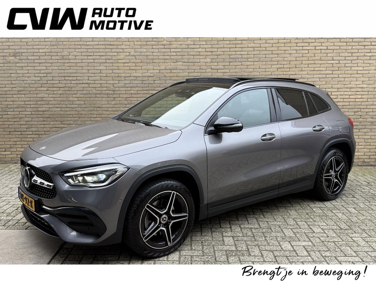 Mercedes-Benz GLA-Klasse - 250 e AMG Line | Panoramadak | Adaptieve cruise | Sfeerverlichting | Widescreen | Elektris - AutoWereld.nl