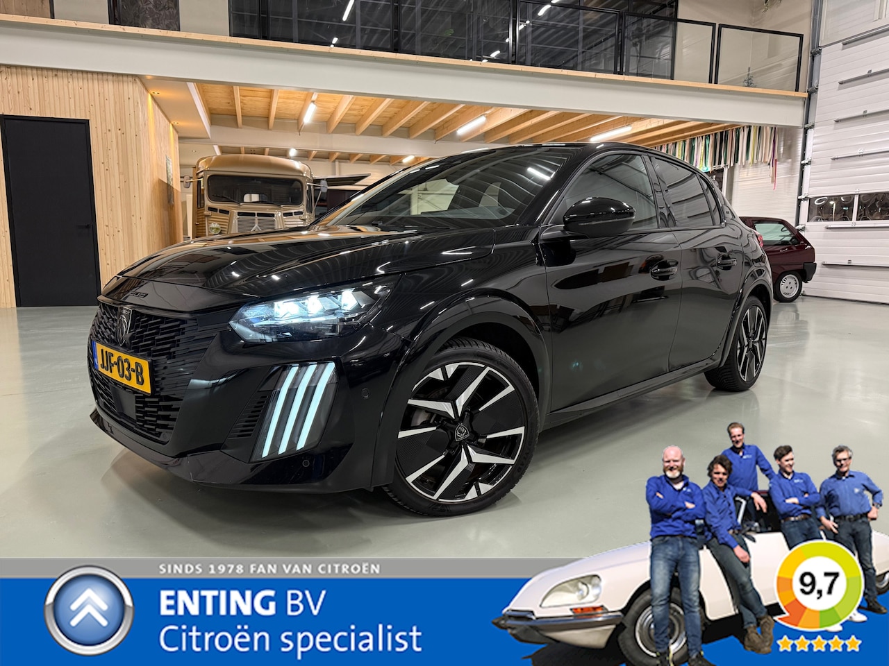 Peugeot 208 - Hybrid 145 e-DCS6 GT ADAPT CRUISE + 360 CAMERA +NAVI - AutoWereld.nl