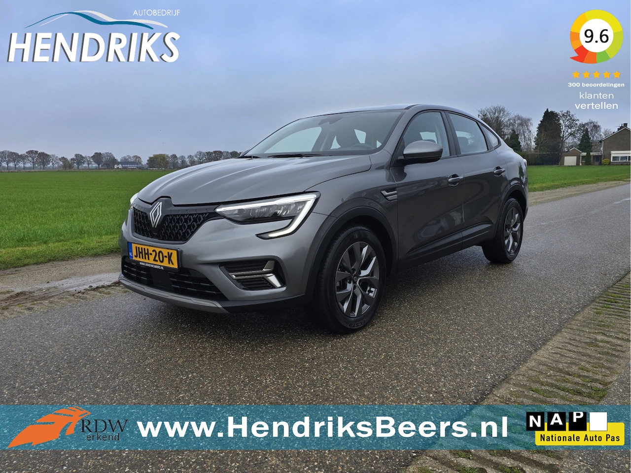 Renault Arkana - 1.6 E-Tech Full Hybrid 145 Evolution - 95 Pk - Euro 5 - ParkeerCamera - Navi - AppleCarpla - AutoWereld.nl