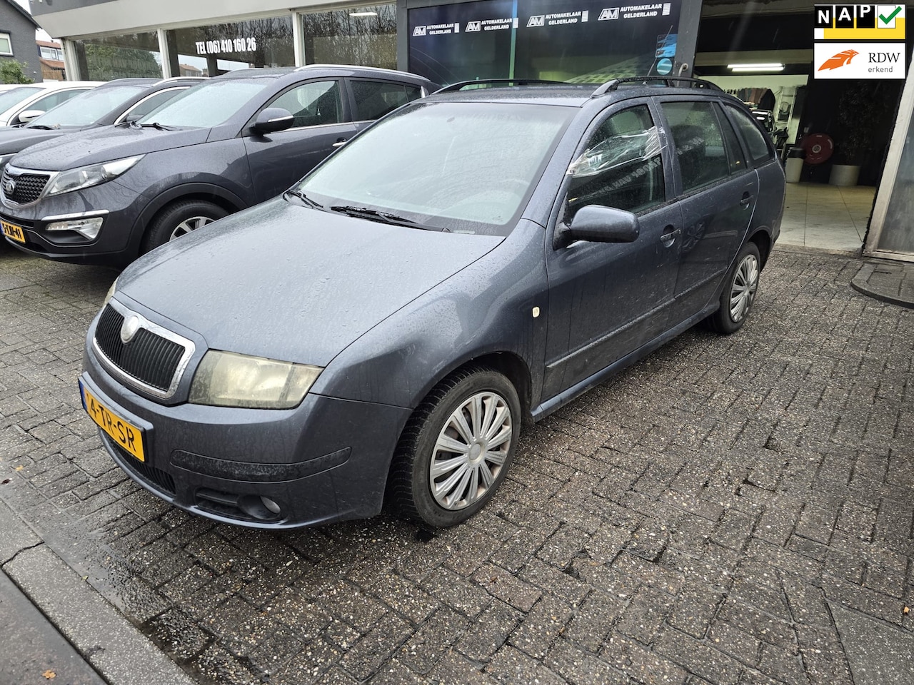 Skoda Fabia Combi - 1.4-16V Equipe plus | ZO MEENEMEN | INRUILKOOPJE | AIRCO | - AutoWereld.nl