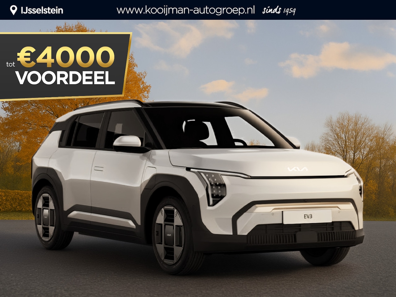Kia EV3 - Air 58.3 kWh €32.995,- RIJKLAAR! Nu €4.000,- voordeel! Nu extra scherp geprijsd! - AutoWereld.nl