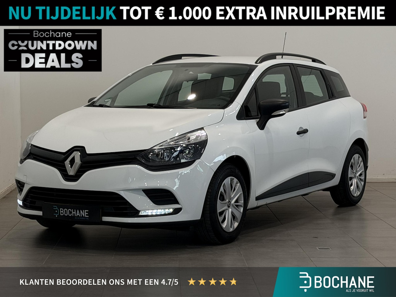 Renault Clio Estate - 0.9 TCe 90 Life | Airco | Cruise Control | DAB+ | Radio-USB | Bluetooth | NL-auto + dealer - AutoWereld.nl