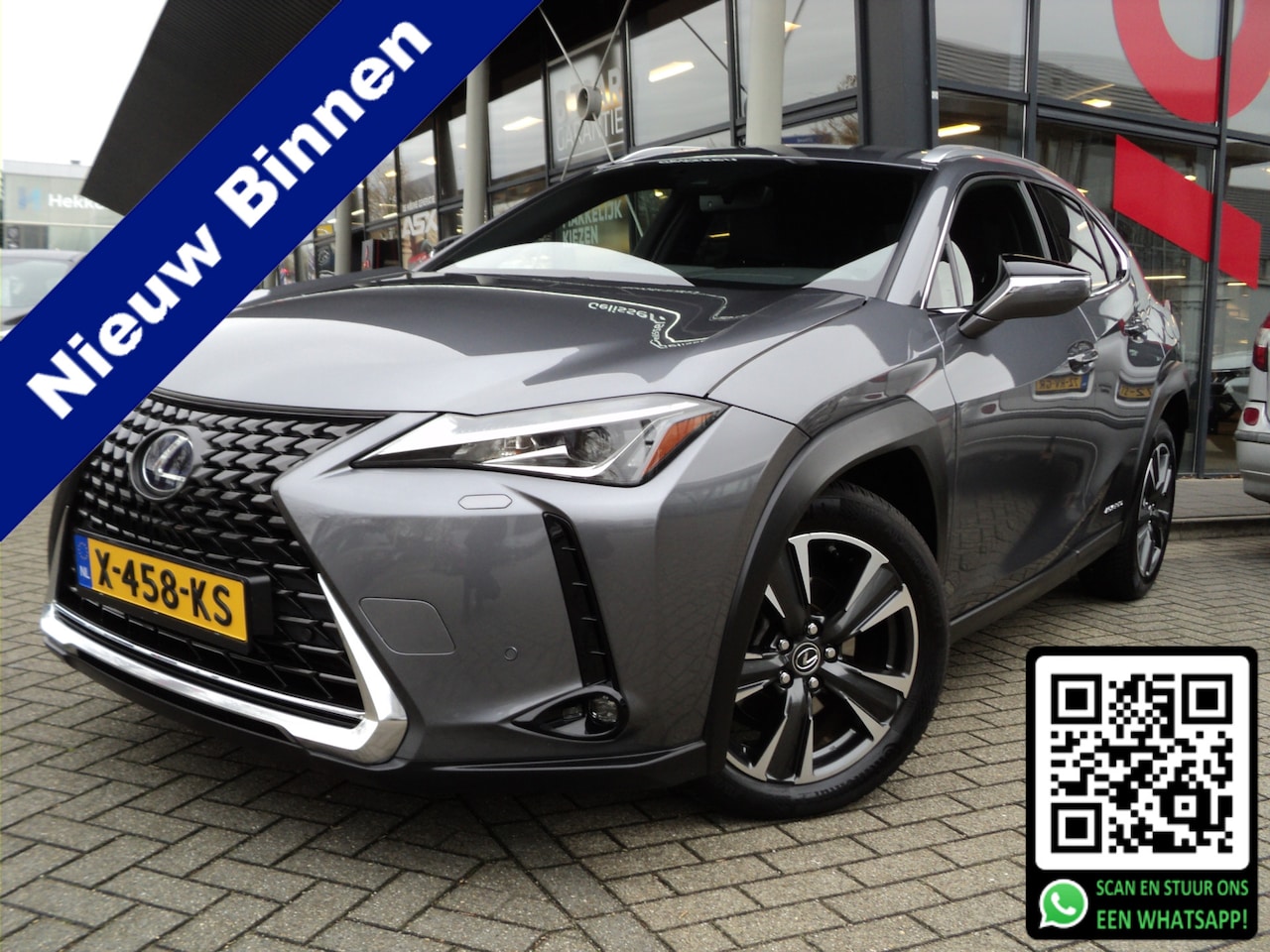 Lexus UX - 250h Executive Line Edition Hybrid | AUTOMAAT | TREKHAAK | VIERSEIZOENEN BANDEN | - AutoWereld.nl