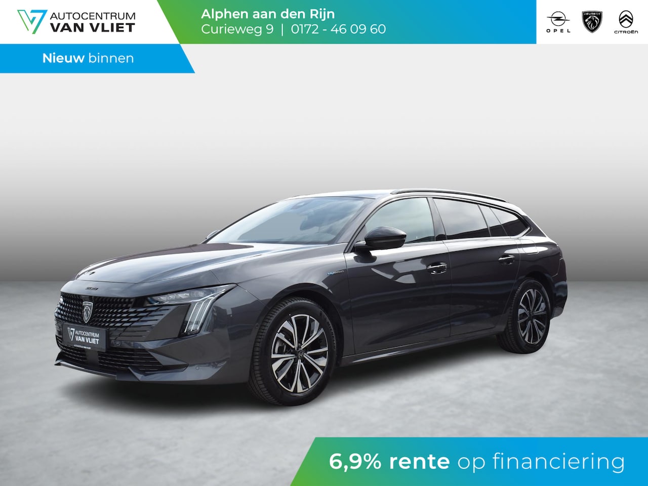 Peugeot 508 SW - 1.6 HYbrid 180 Allure | CARPLAY | A.C.C. | 360 CAMERA + SENSOREN | E.C.C. | NAVIGATIE | 8. - AutoWereld.nl