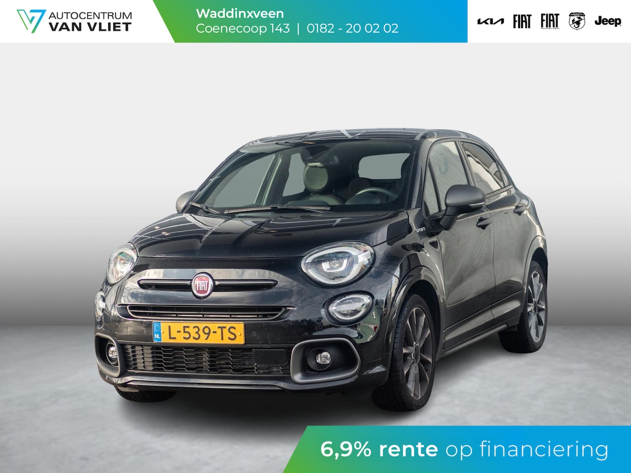 Fiat 500 X - 1.3 FireFly Turbo 150 Sport l Automaat l Navigatie l Climate control l - AutoWereld.nl