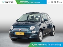 Fiat 500 C - Hybrid Club | Airco | Cruise | PDC | Apple Carplay | Kap Beige | Ambiance Ivoor