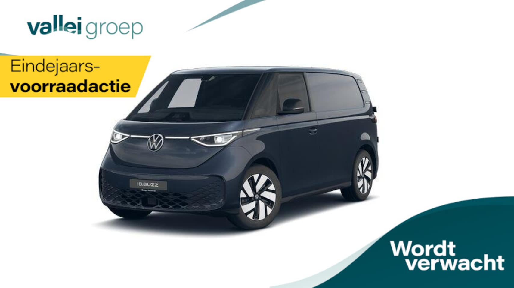 Volkswagen ID. Buzz Cargo - Bulli Edition Elektromotor 210 kW (286 pk) 2988 mm - AutoWereld.nl