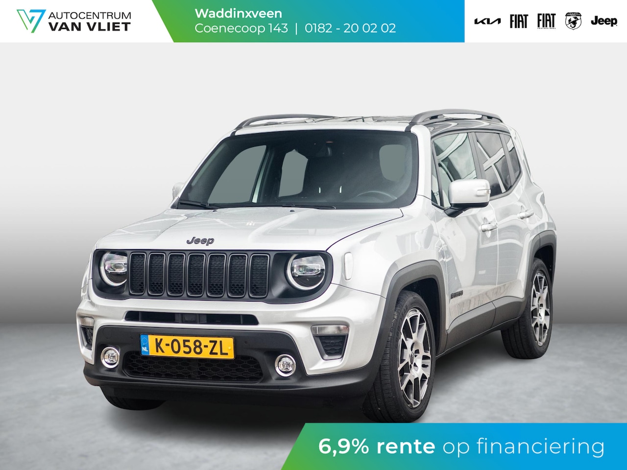 Jeep Renegade - 1.3T DDCT S Automaat | Adapt. Cruise | Navi | 19" | Trekhaak | Leder | Winter Pack | Camer - AutoWereld.nl