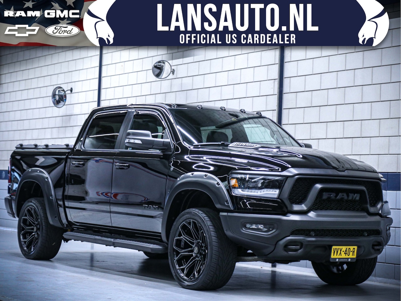 Dodge Ram Pick Up - Rebel Night Custom | Luchtvering | 1500 5.7L V8 Hemi | Crew Cab - AutoWereld.nl
