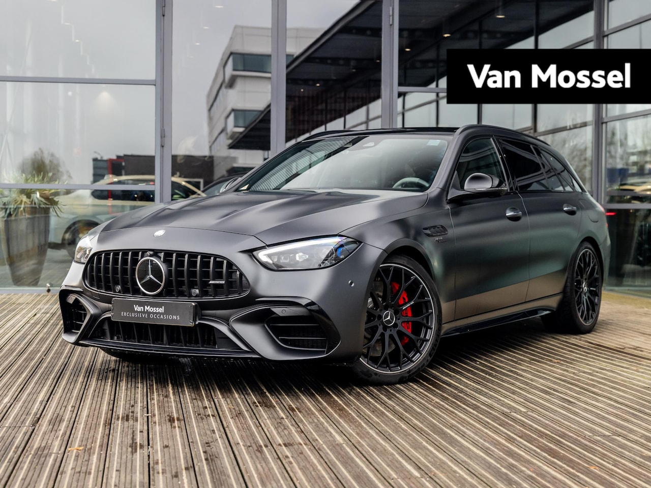 Mercedes-Benz C-klasse Estate - AMG 63 S E Performance | DESIGNO MAGNO GRAFIETGRIJS | PANORAMA/SCHUIF-KANTELDAK | AMG DRIV - AutoWereld.nl
