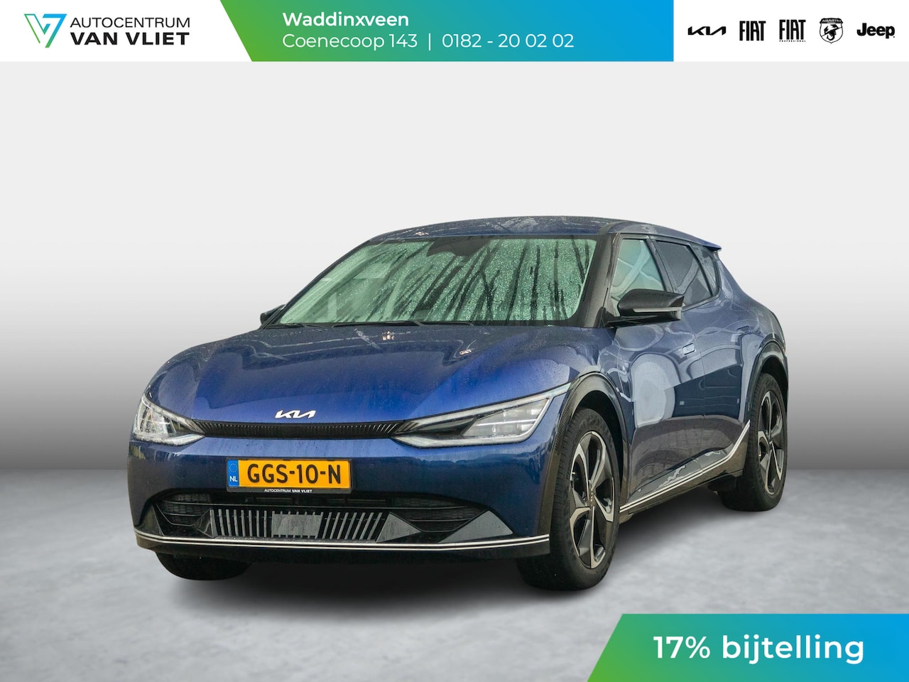 Kia EV6 - Edition Advanced 77.4 kWh | Lederen Bekleding l Stoelverwarming l 20" LM velgen - AutoWereld.nl