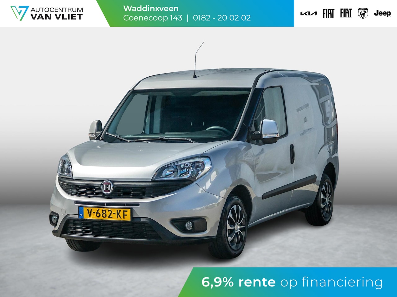 Fiat Doblò Cargo - 1.3 MJ L1H1 SX | Clima | Cruise | PDC | Schuifdeur Rechts - AutoWereld.nl