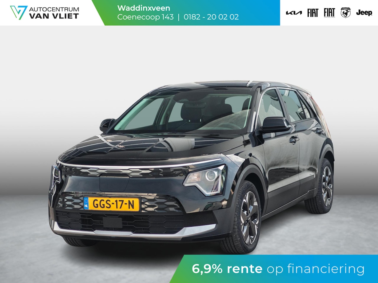 Kia Niro EV - Light Edition 64.8 kWh | Navigatie | Achteruitrijcamera | Airco | Cruise control Adaptieve - AutoWereld.nl