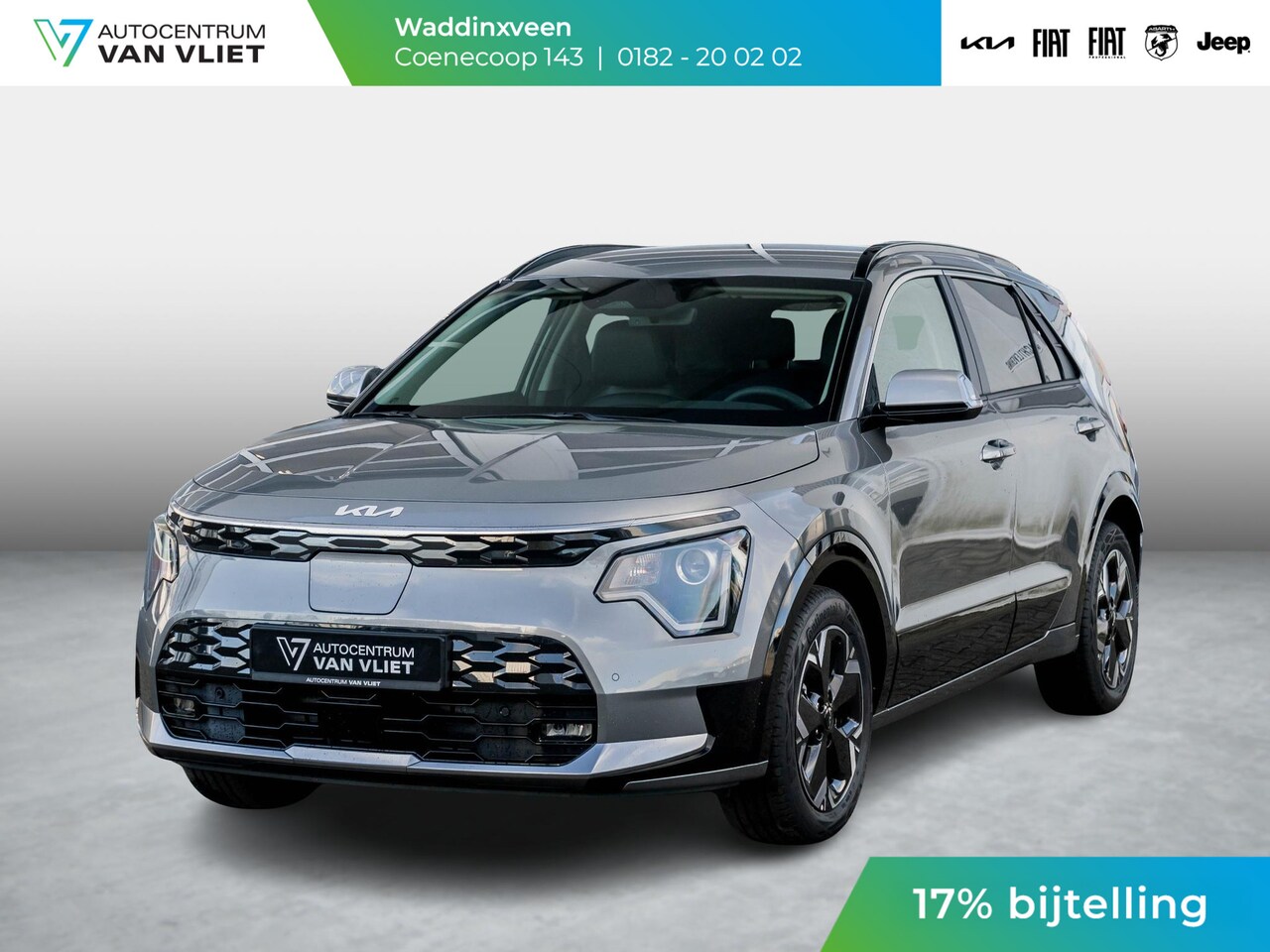 Kia Niro EV - Light Advanced 64.8 kWh | Uit voorraad leverbaar l 17% Bijtelling | Stoel&Stuur Verwarming - AutoWereld.nl