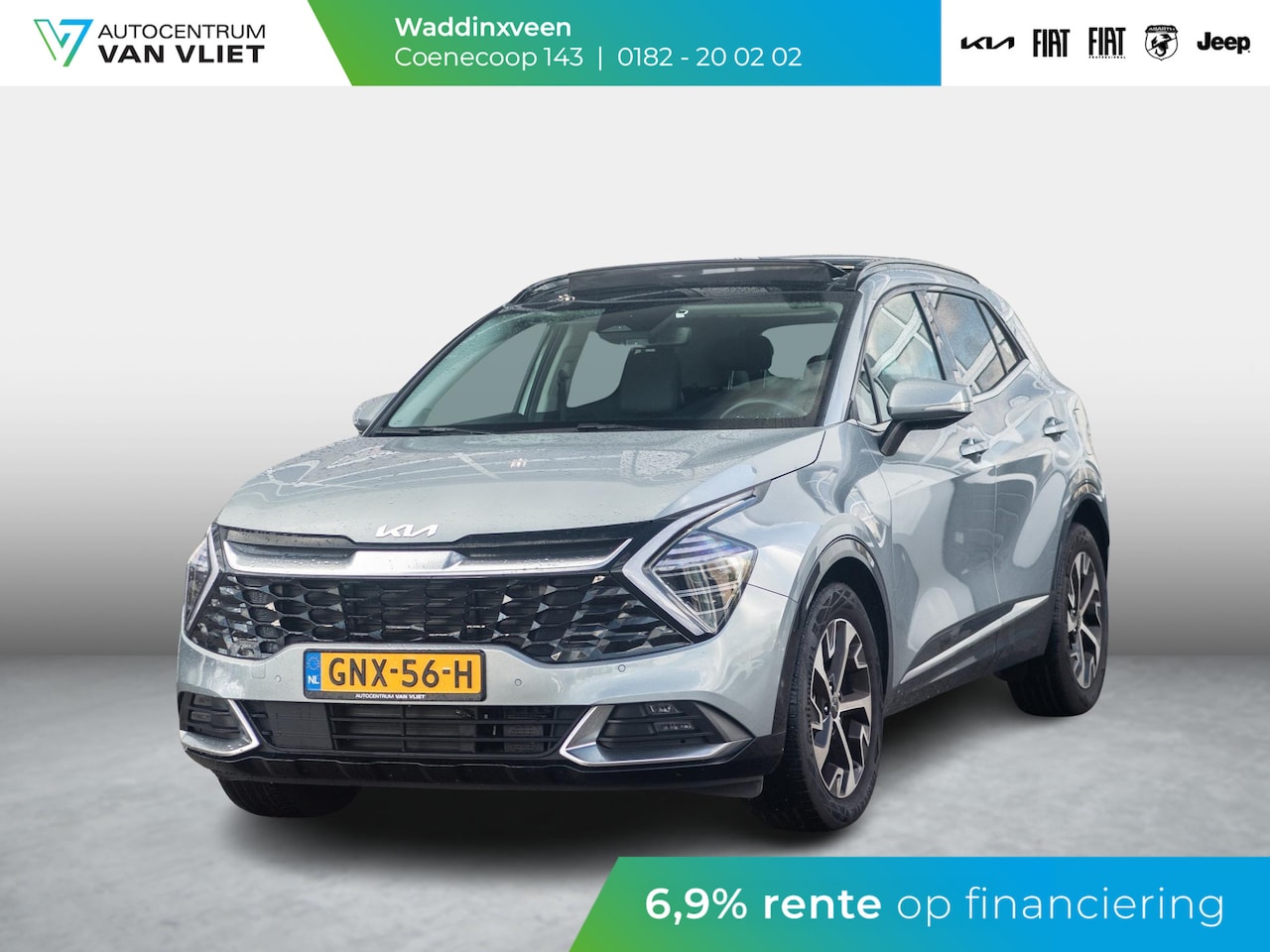 Kia Sportage - 1.6 T-GDi Hybrid DynamicPlusLine | Pano dak | Stoel & Stuurverwarming - AutoWereld.nl