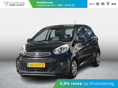 Kia Picanto - 1.0 CVVT DynamicLine l lederen / alcantara bekleding l lage km stand