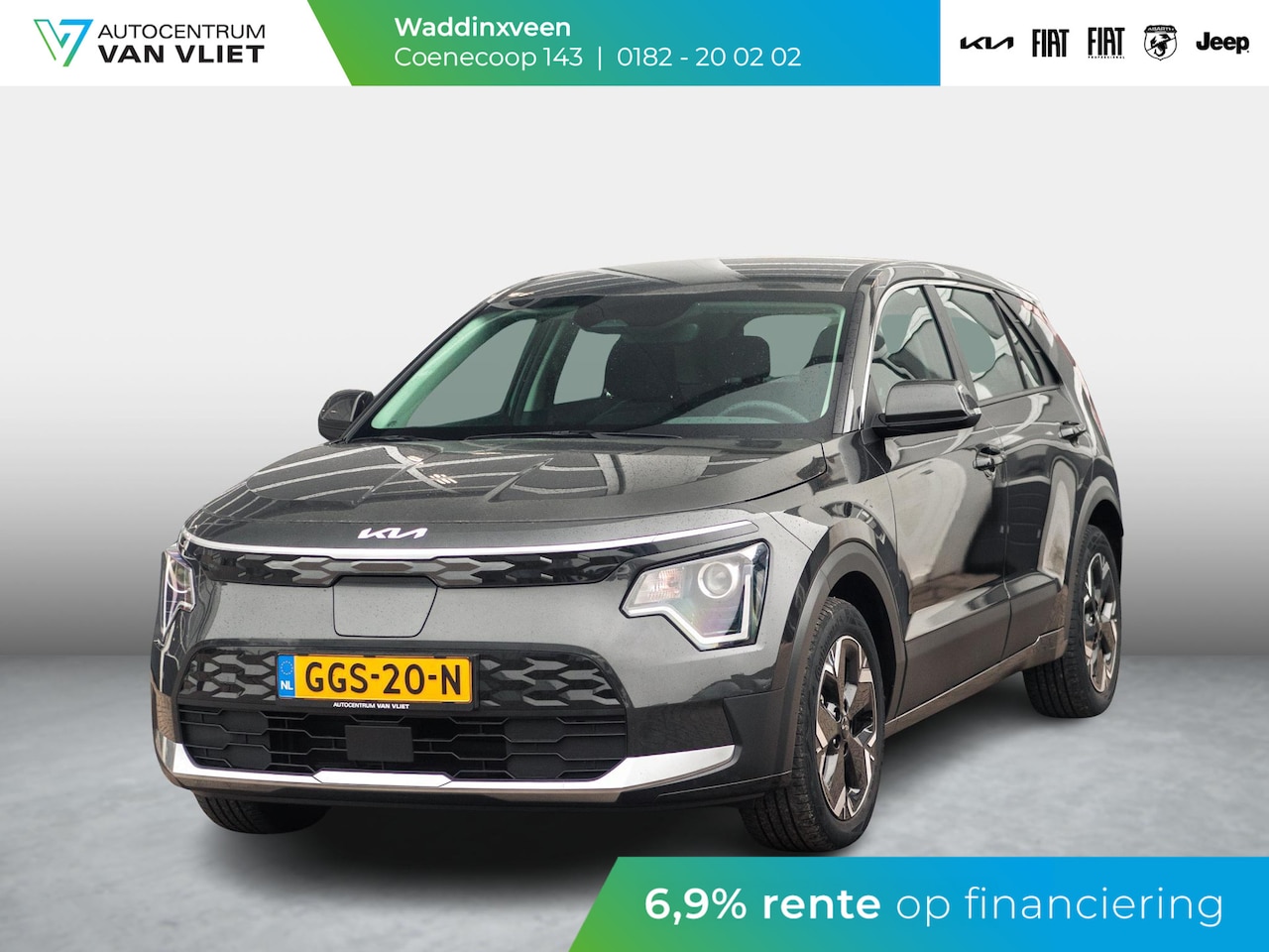 Kia Niro EV - Light Edition 64.8 kWh | Navigatie | Achteruitrijcamera | Airco | Cruise control Adaptieve - AutoWereld.nl