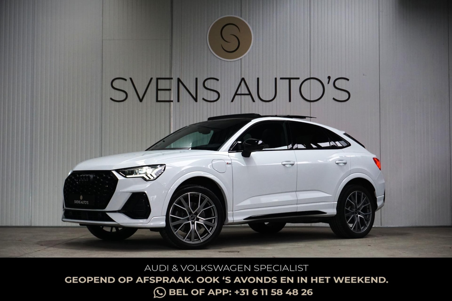 Audi Q3 Sportback - 45 TFSIe S-Line Black Edition Panodak|Trekhaak|20"|E-Stoelen|Carplay - AutoWereld.nl