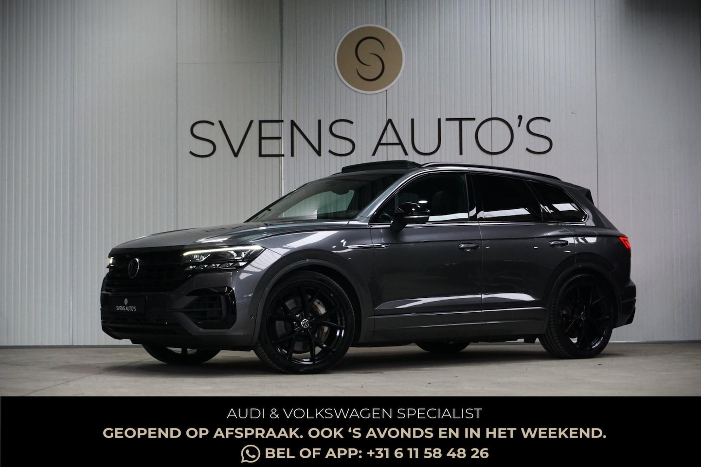 Volkswagen Touareg - 3.0 TSi R eHybrid 462pk Panadak|HUD|DYNAudio|Trekhaak|22"|Matrix|Luchtvering - AutoWereld.nl