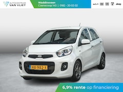 Kia Picanto - 1.0 CVVT DynamicLine l half leder half alcantara l cruise control l climate control