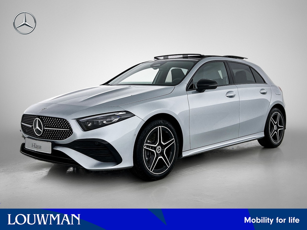 Mercedes-Benz A-klasse - 250 e Business Solution AMG | Nightpakket | Panoramaschuifdak | Multibeam LED | Stoelverwa - AutoWereld.nl