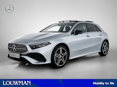 Mercedes-Benz A-klasse - 250 e Business Solution AMG | Nightpakket | Panoramaschuifdak | Multibeam LED | Stoelverwa