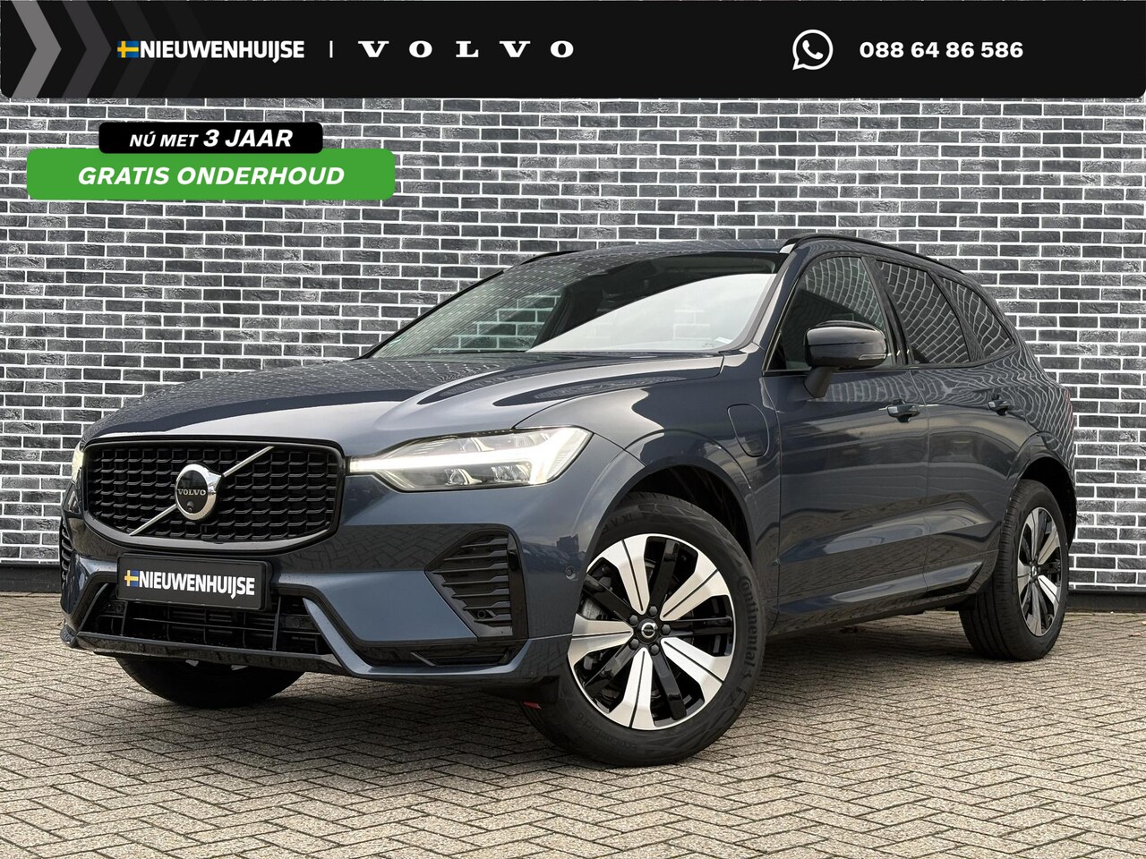 Volvo XC60 - 2.0 T6 Plug-in hybrid AWD Plus Dark | Head-up display | 360 Camera | Adaptieve cruise cont - AutoWereld.nl
