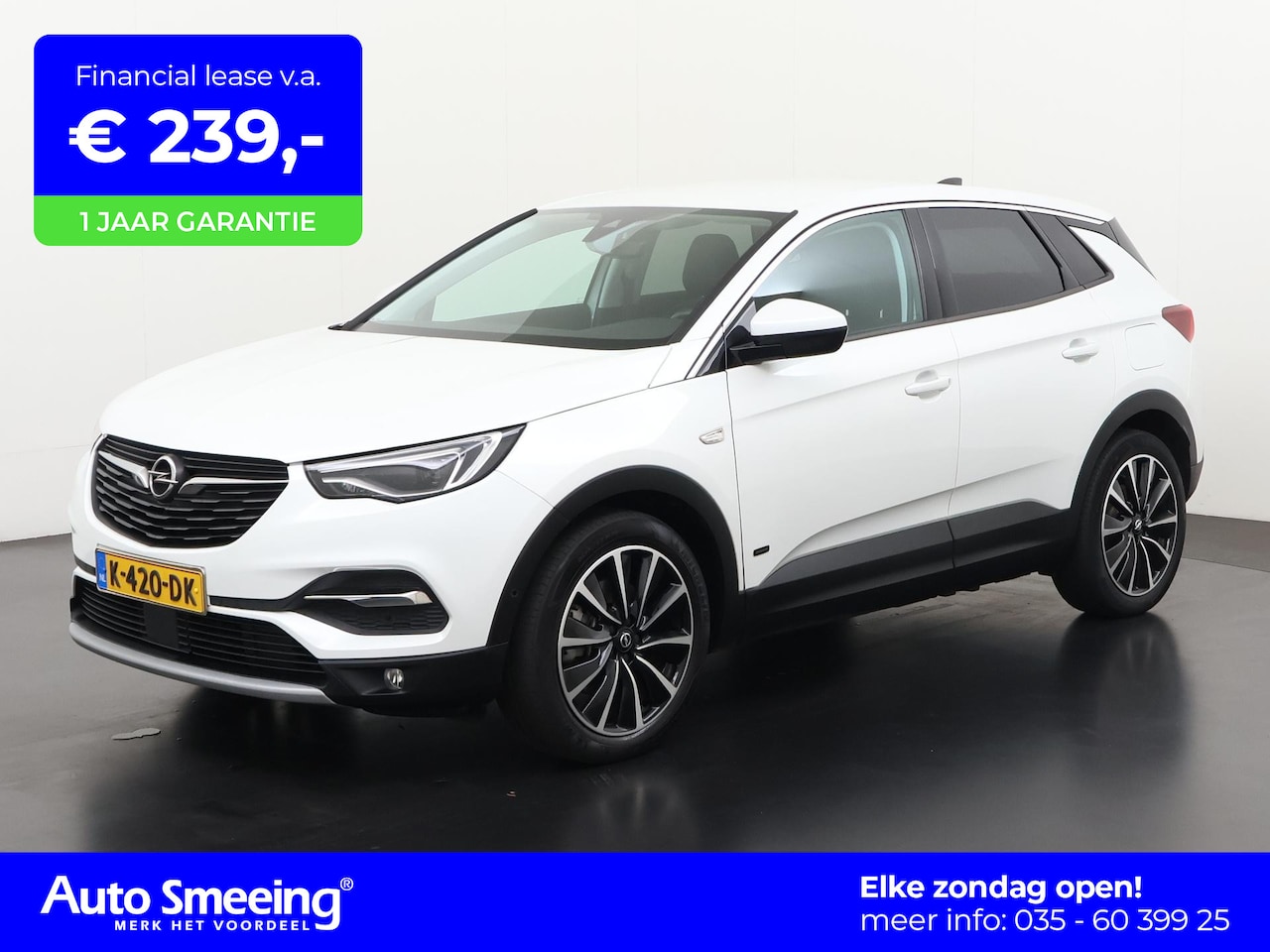 Opel Grandland X - 1.6 Turbo Hybrid Business Executive | Navigatie | Camera | Elek achterklep | Zondag Open! - AutoWereld.nl