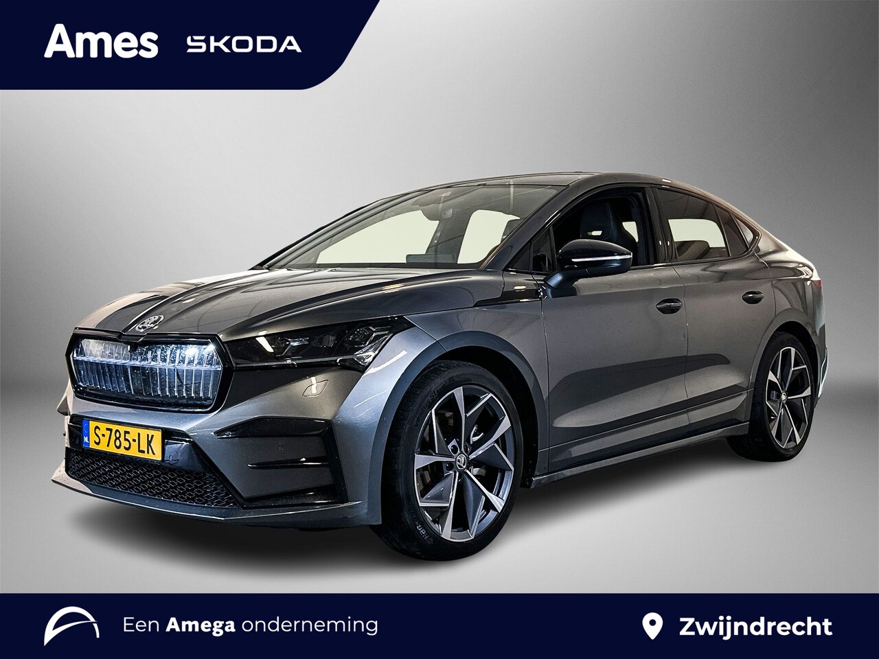 Skoda Enyaq Coupé iV - 80 RS 300pk | 21" lichtmetalen velgen | Warmtepomp | Verwarmbare voorstoelen - AutoWereld.nl