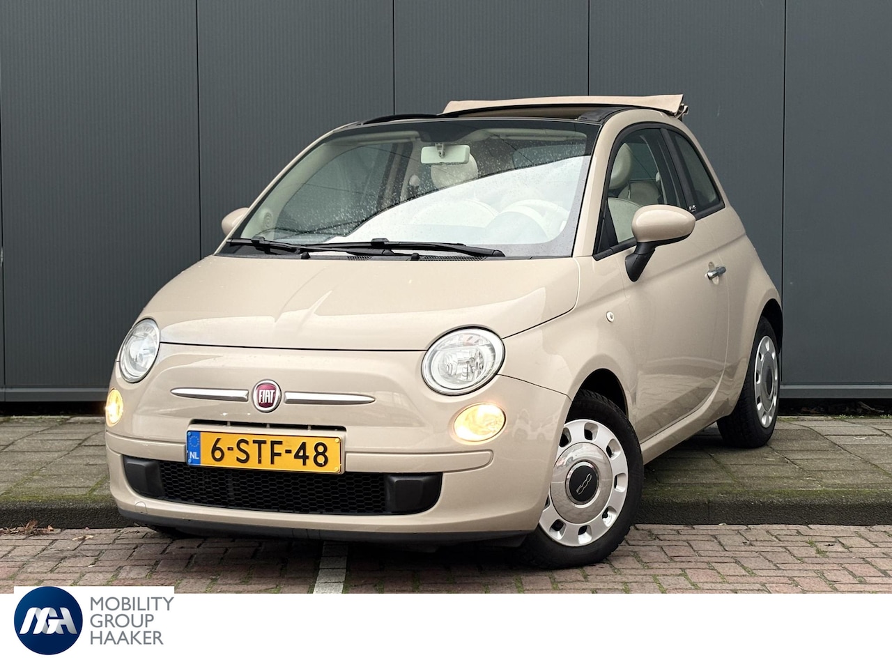 Fiat 500 C - 0.9 TwinAir Pop Cabrio | NAP | Parkeer sensoren achter | Elektrische ramen voor | - AutoWereld.nl