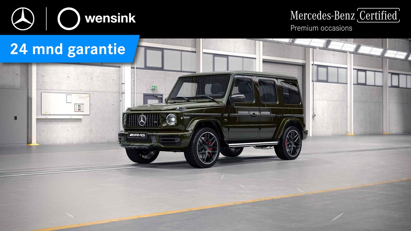 Mercedes-Benz G-klasse - 63 | PPF | Blue eye laser systeem | Manufaktur Olijfgroen | Carbon | Superior interieur | - AutoWereld.nl