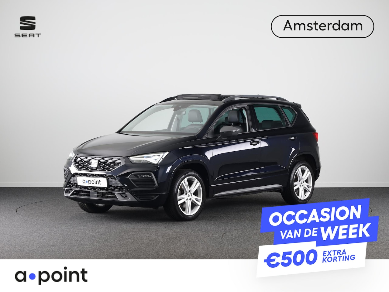 SEAT Ateca - 1.5 TSI 150pk DSG-7 FR Business Intense 150pk DSG | Panoramadak | Trekhaak | Virtual Cockp - AutoWereld.nl