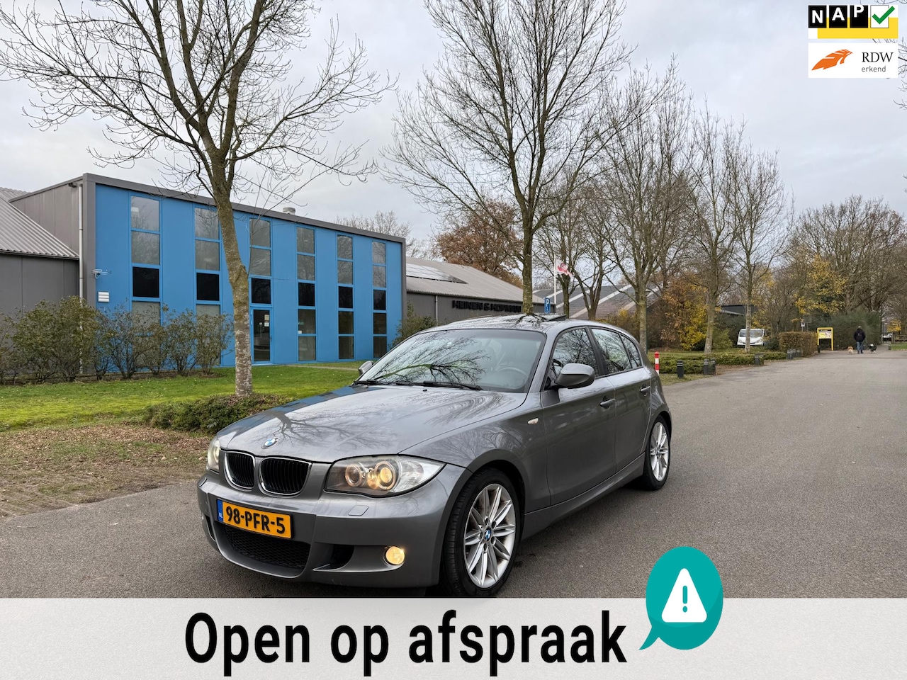 BMW 1-serie - 120i Business Line M PAKKET/DAK/XENON/NAVI/NAP/MOTORSCHADE - AutoWereld.nl