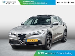 Alfa Romeo Stelvio - 2.0 Turbo Aut. AWD 200pk Super | Schuif/Kantel dak | Trekhaak | Leder | Navi | Elek. Stoel