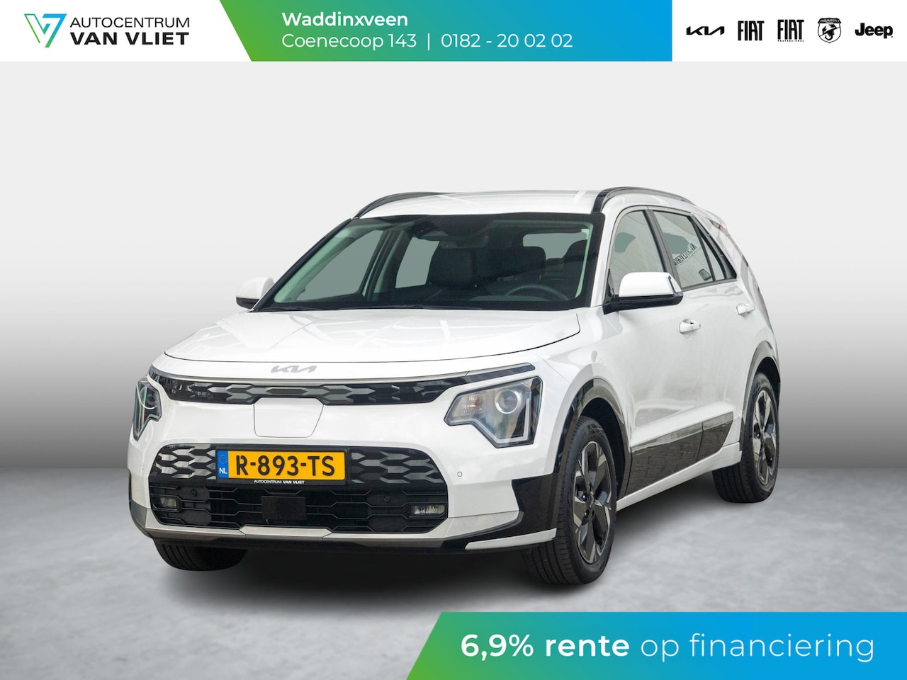 Kia Niro EV - DynamicLine 64.8 kWh Achteruit rij camera l Apple car play android auto - AutoWereld.nl