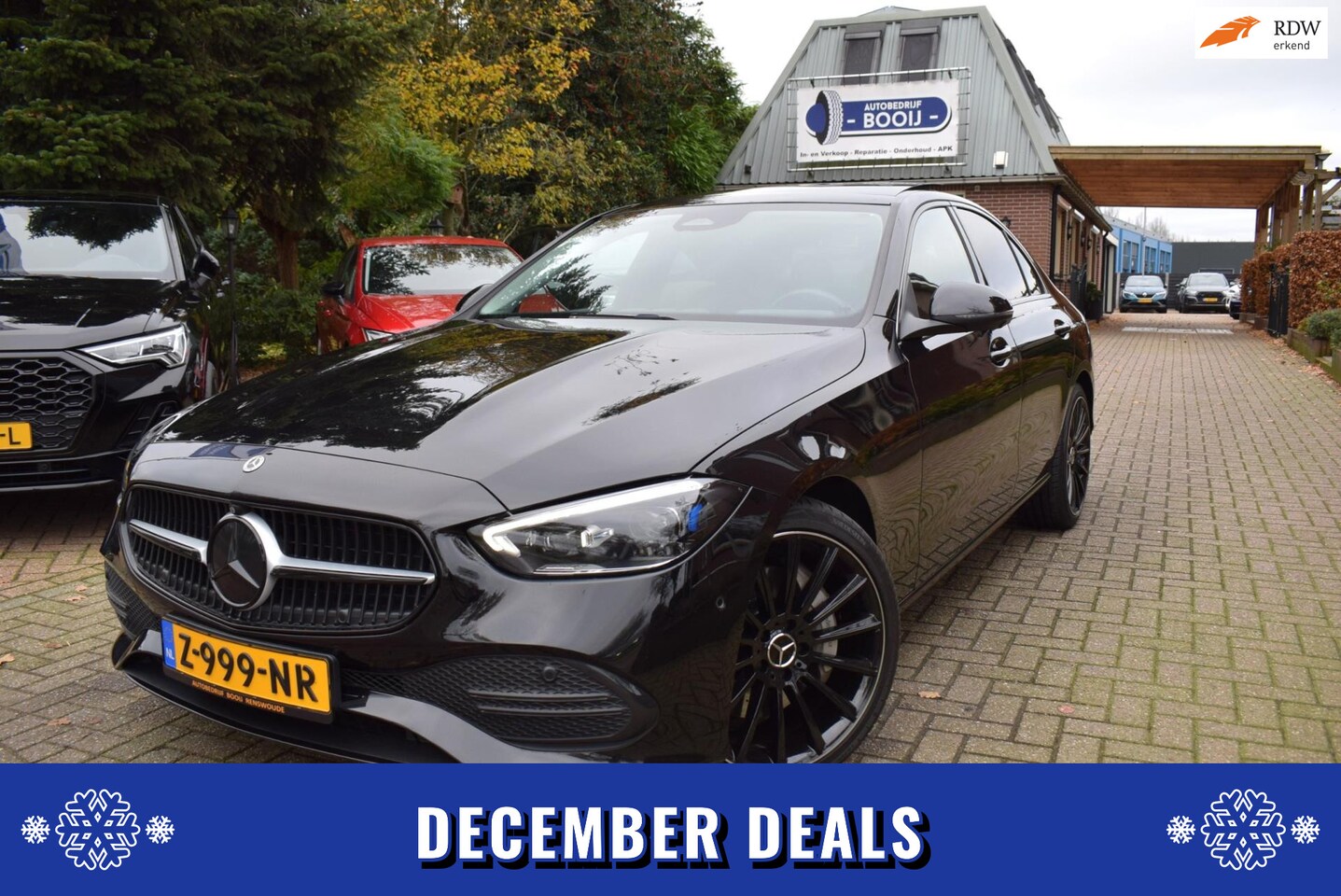 Mercedes-Benz C-klasse - 300 e Luxury Line AUTOM PANO-DAK/CRUISE/AIRCO-ECC/NAVI/CAMERA 360/TREKH/XENON/PDC V+A/KEYL - AutoWereld.nl