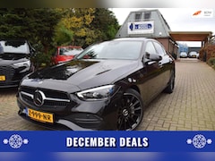 Mercedes-Benz C-klasse - 300 e Luxury Line AUTOM PANO-DAK/CRUISE/AIRCO-ECC/NAVI/CAMERA 360/TREKH/XENON/PDC V+A/KEYL