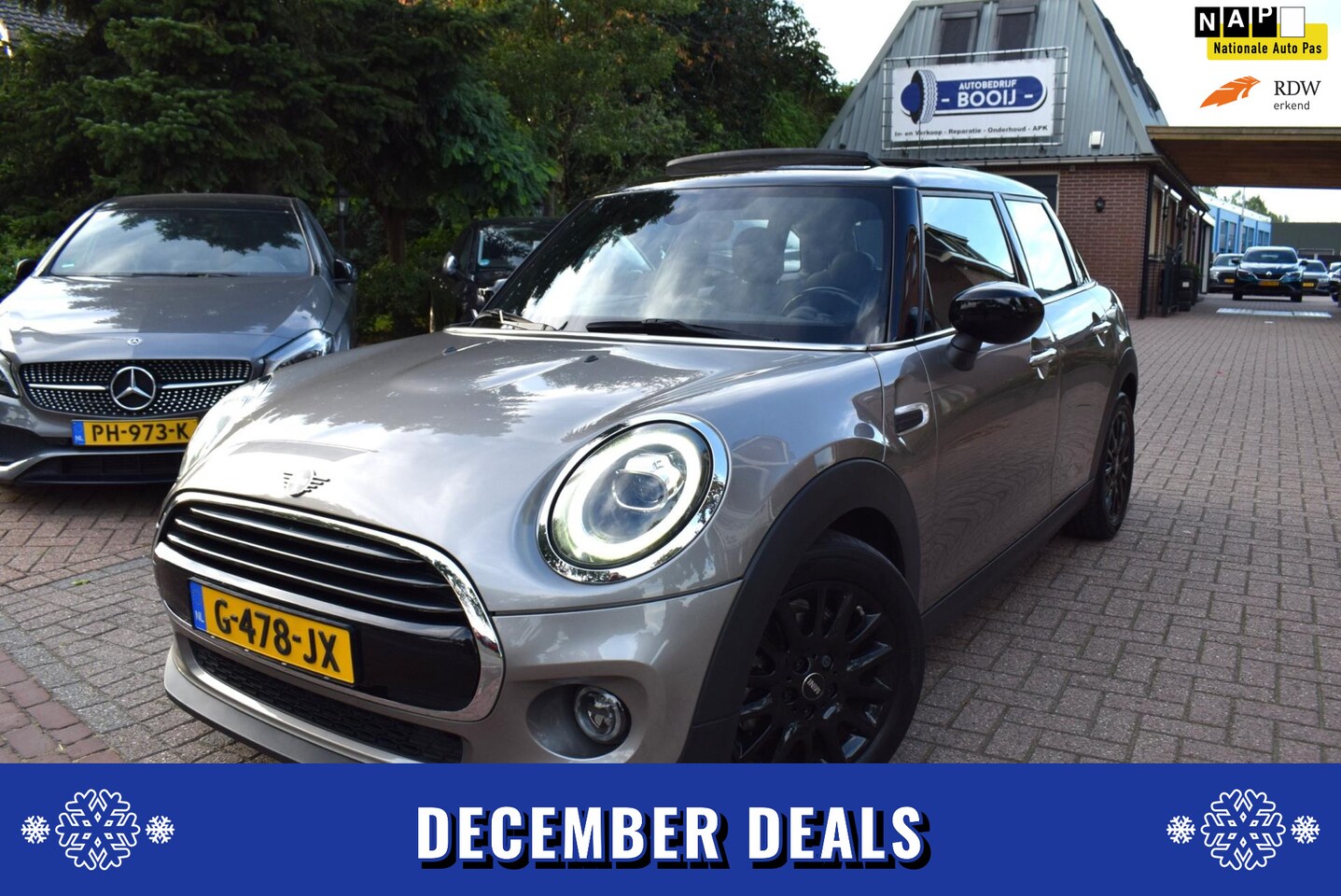 MINI Cooper - Mini 1.5 Pepper CRUISE/NAVI/AIRCO-ECC/PANO DAK/NL-AUTO/XENON/PDC/BLUETOOTH/KEYLESS/LMW/USB - AutoWereld.nl
