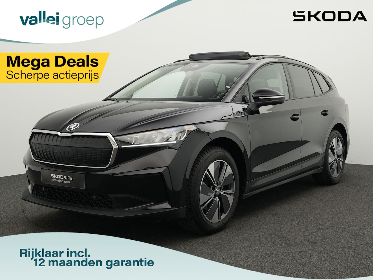 Skoda Enyaq iV - 50 148 pk Selection | Panoramadak | Leder/stof | Navigatie | Stoelverwarming | Parkeersens - AutoWereld.nl