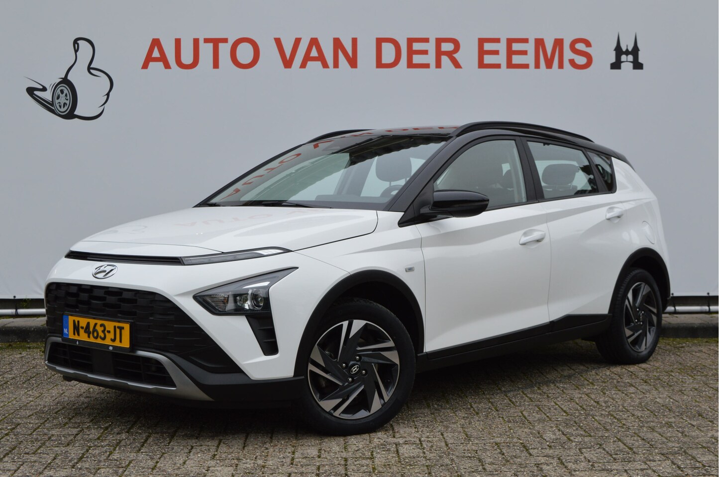 Hyundai Bayon - 100PK Mhev T-GDI Comf. NL-Auto / 31000KM!! / Hoge zit / Pdc. / Camera - AutoWereld.nl