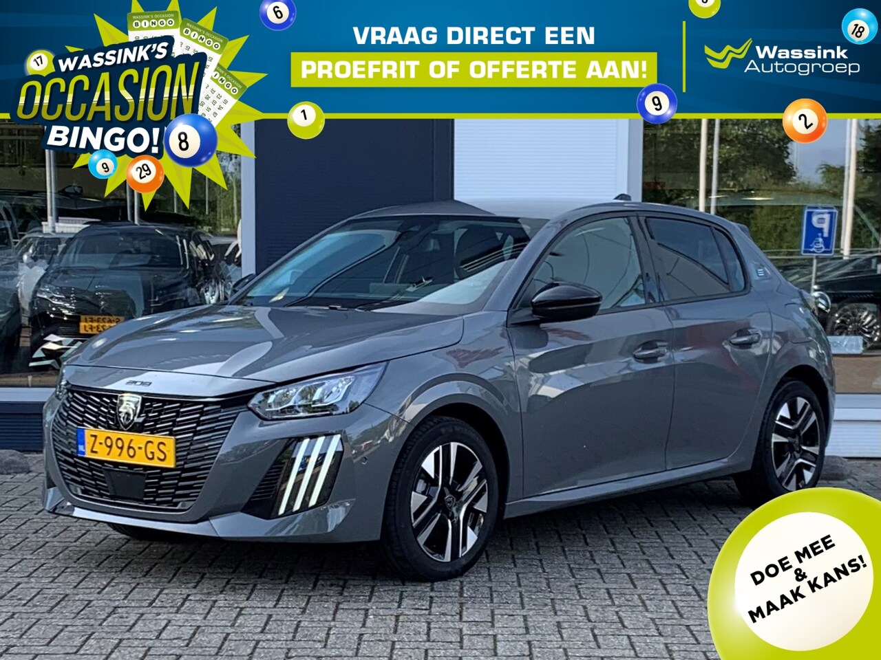 Peugeot e-208 - | EV 50kWh 136pk Allure | Navigatie | Climate Control | Cruise control | Blue Tooth | Park - AutoWereld.nl